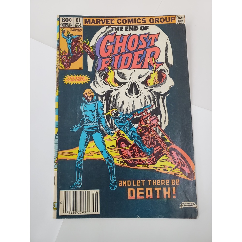 Ghost Rider 81 Marvel Comics 1983 Final Issue The End of Ghost Rider Bronze Age